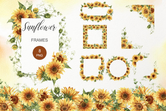 Infuse Warmth and Whimsy with a Sunflower Frame