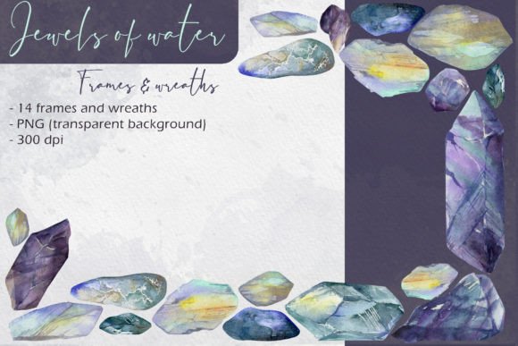 Jewels of Water: Frames and Wreaths for Creative Projects